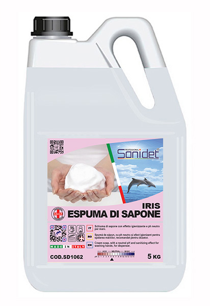 ESPUMA DI SAPONE IRIS – 5 KG